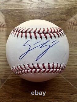 Spencer Steer Signed Official Major League Baseball Cincinnati Reds Autographed