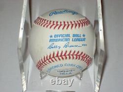 TED WILLIAMS (Red Sox) Signed Official AMERICAN LEAGUE Baseball with UDA COA