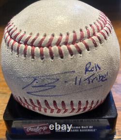Tanner Bibee Signed Autographed Game Used Official Major League Baseball PSA/DNA