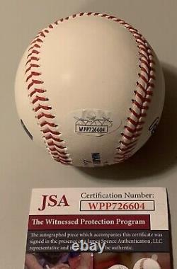 Ted Simmons HOF 2020 Cards/ Brewers Signed Official Major League Baseball! JSA
