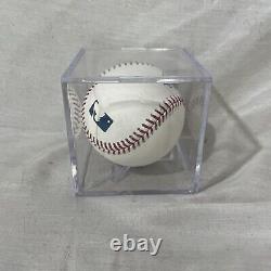 Ted Simmons Signed Autographed Official Major League Baseball With MLB Hologram