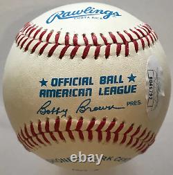 Ted Williams Autographed Official American League Baseball (JSA)