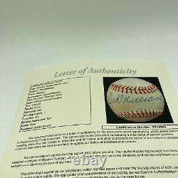 Ted Williams Signed Autographed Official American League Baseball With JSA COA