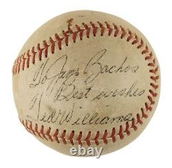 Ted Williams Signed Official American League Baseball (AUTO) JSA LOA