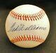 Ted Williams signed autographed Official American League Bobby Brown Baseball
