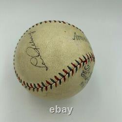The Finest Lou Gehrig Single Signed Official American League Baseball JSA COA