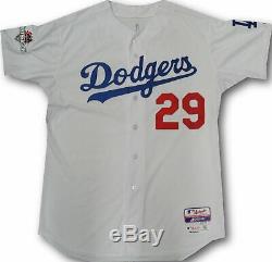 Tim Wallach Official Major League GAME USED Los Angeles Dodgers Jersey #29 2015
