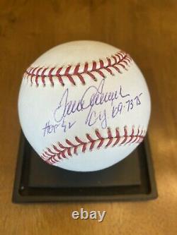 Tom Seaver Signed Autographed Official Major League Baseball Mets HOF CY