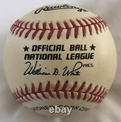 Tom Seaver Signed Official National League Baseball Autographed HOF 92' Mets