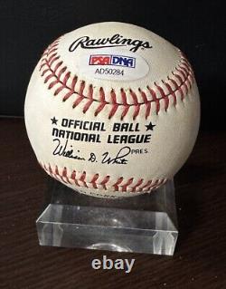Tom Seaver signed Official National League baseball PSA authentic New York Mets