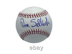 Tom Selleck Signed Official Major League Baseball Authenitc Autograph Psa Coa