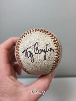 Tony Conigliaro Signed Baseball Red Sox Spalding Official League Ball