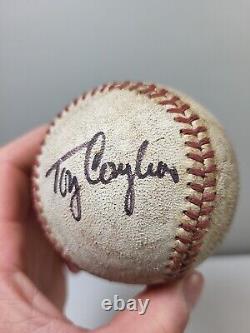 Tony Conigliaro Signed Baseball Red Sox Spalding Official League Ball