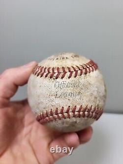 Tony Conigliaro Signed Baseball Red Sox Spalding Official League Ball