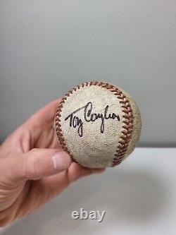 Tony Conigliaro Signed Baseball Red Sox Spalding Official League Ball