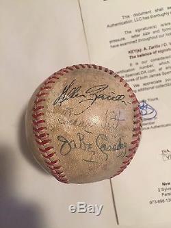 Ty Cobb Autographed Worth Official League Baseball 4 Auto's JSA LOA