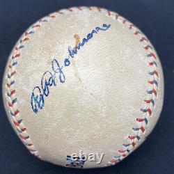 Ty Cobb Single Signed Official American League Reach Baseball PSA/DNA LOA HOF