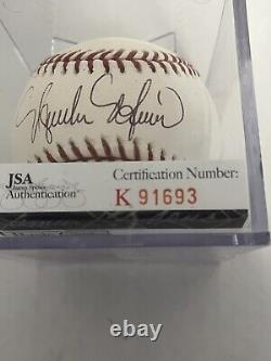 Ugueth Urbina Signed Auto Official Major League Baseball Practice JSA Authentic