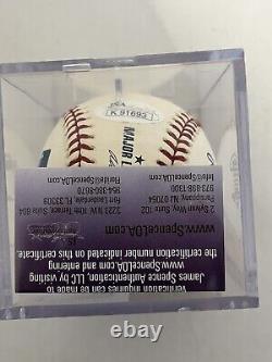 Ugueth Urbina Signed Auto Official Major League Baseball Practice JSA Authentic