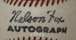 Unopened Nelson Nellie Fox Wilson baseball A1080 Official Autograph League