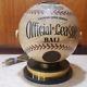VERY RARE Antique Trophy Official League Ball Baseball Globe Tube Radio UNTESTED