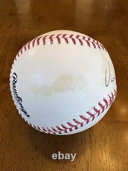 Vin Scully Signed Autographed Official Major League Baseball Ball JSA COA Toning