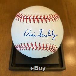 Vin Scully Signed Autographed Official Major League Baseball Dodgers