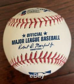 Vin Scully Signed Rawlings Official Major League Baseball (ROMLB) Beckett COA