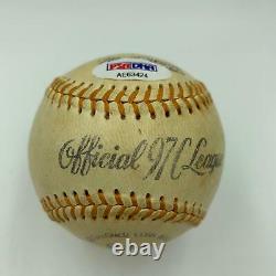 Vintage 1950's Willie Mays Signed Official Minor League Baseball PSA DNA COA