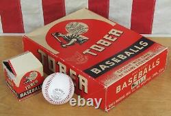 Vintage 1950s Tober Official Little League Baseball Original Retail Box (1) Ball