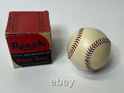 Vintage 1951 Reach Official American League Baseball (William Harridge) with Box
