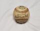 Vintage 60s Osaka Japan Sumiya Official Earth Suisei Japanese Baseball Ball