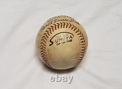 Vintage 60s Osaka Japan Sumiya Official Earth Suisei Japanese Baseball Ball