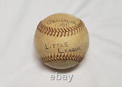 Vintage 60s Osaka Japan Sumiya Official Earth Suisei Japanese Baseball Ball