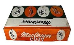Vintage MacGregor #97 Display Case of 8 Official League Sealed in Box Baseballs