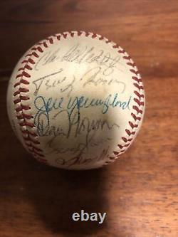 Vintage NY Mets Team Signed National League Official MLB Ball Unknown