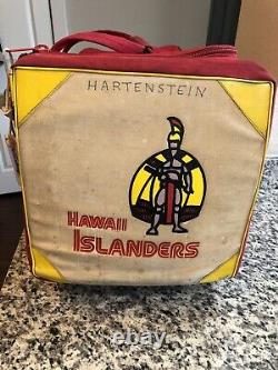 Vintage Official 1980's Hawaii Islanders Minor League BaseballTeam Equipment Bag