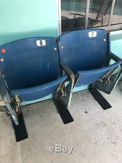 Vintage Official Detroit Tigers Stadium Seats 7, 8 Major League Baseball