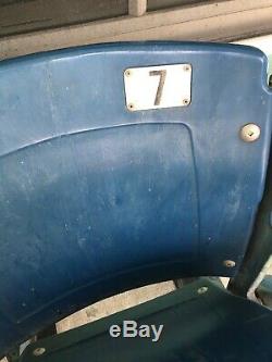 Vintage Official Detroit Tigers Stadium Seats 7, 8 Major League Baseball