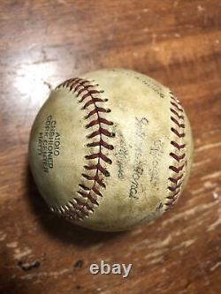 Vintage Official International League Baseball Haiti Rare