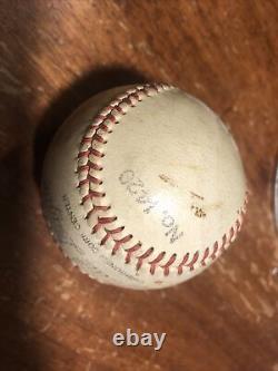 Vintage Official League Ball Baseball Olympic Sporting Goods 1420 Autograph Ball