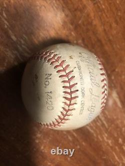 Vintage Official League Ball Baseball Olympic Sporting Goods 1420 Autograph Ball