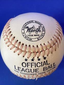 Vintage Official League Baseball Worth Unused 909-CC