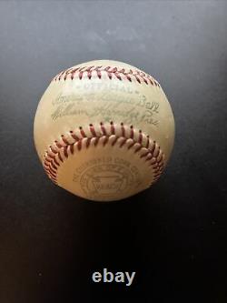 Vintage Rare Unused William Harridge Reach Official American League Baseball