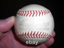 Vintage Reach Official Ball William Harridge American League Canada withbox