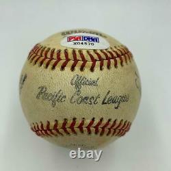 Vintage Sandy Koufax Signed Official Minor League Baseball With PSA DNA COA