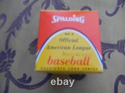 Vintage Spalding OFFICIAL American League Baseball Macphail Pres. 1976 Sealed