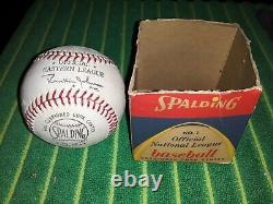 Vintage Spalding Official Eastern League Baseball Rankin Johnson pres