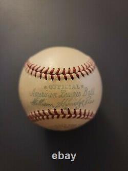 Vintage Unused William Harridge Reach Official American League Baseball