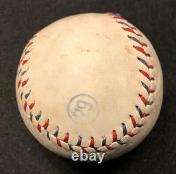 Vtg 1920s 30s Official Major League #951 Baseball Red & Blue Stitch Ball Rare